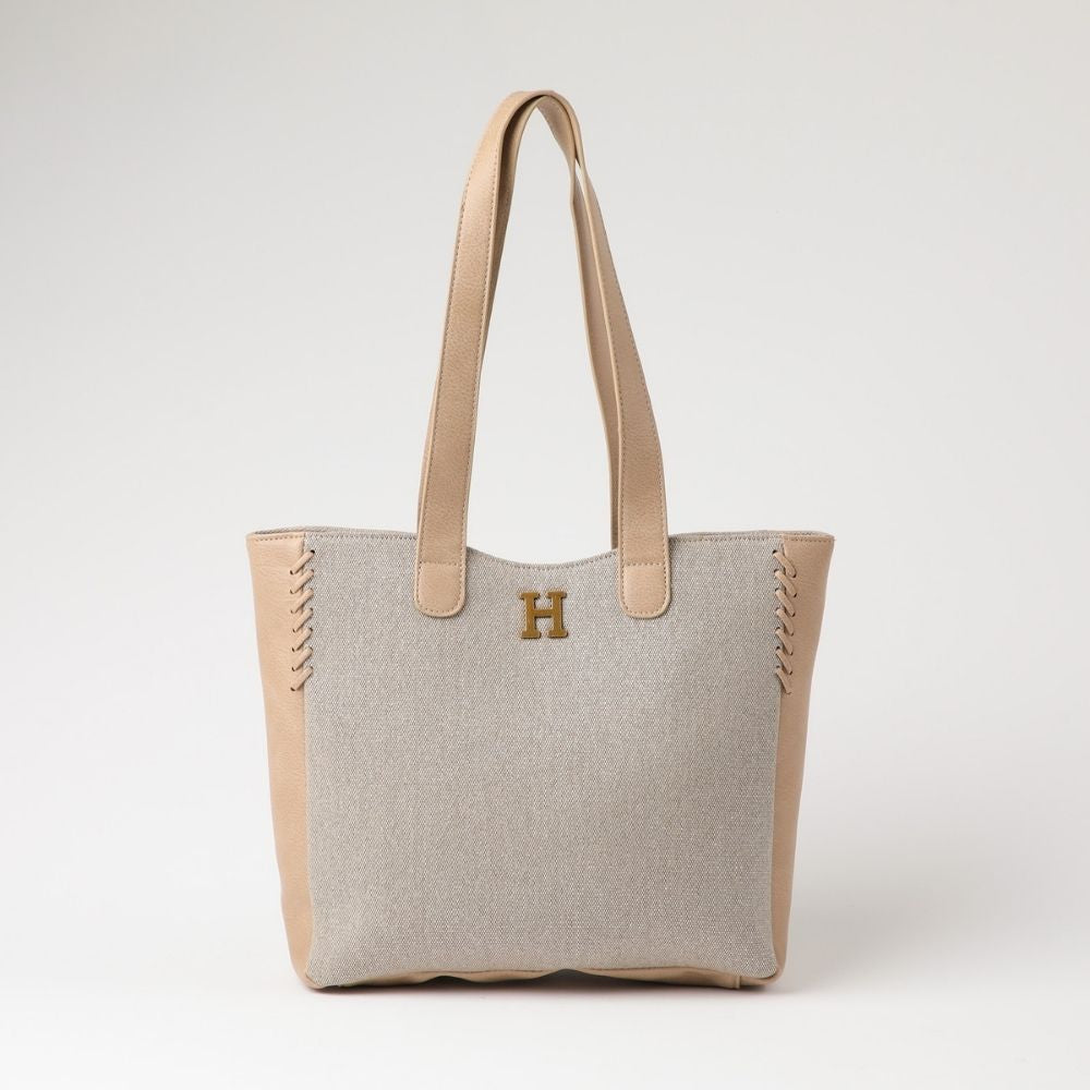 Cartera Hombro Cataluña Beige Humana
