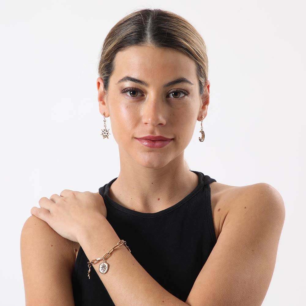 Pulsera Blanda Vicar Dorada Humana