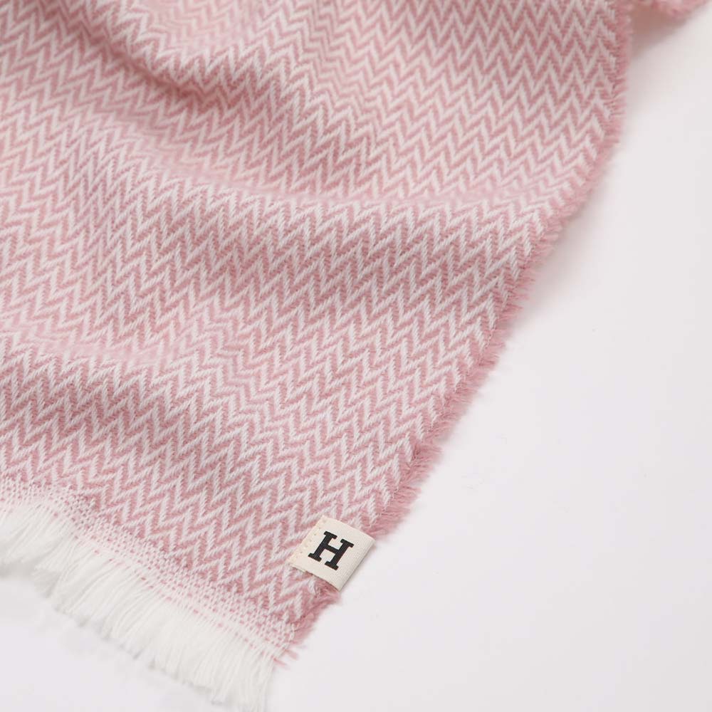 Manta Zigzag Rosada Humana