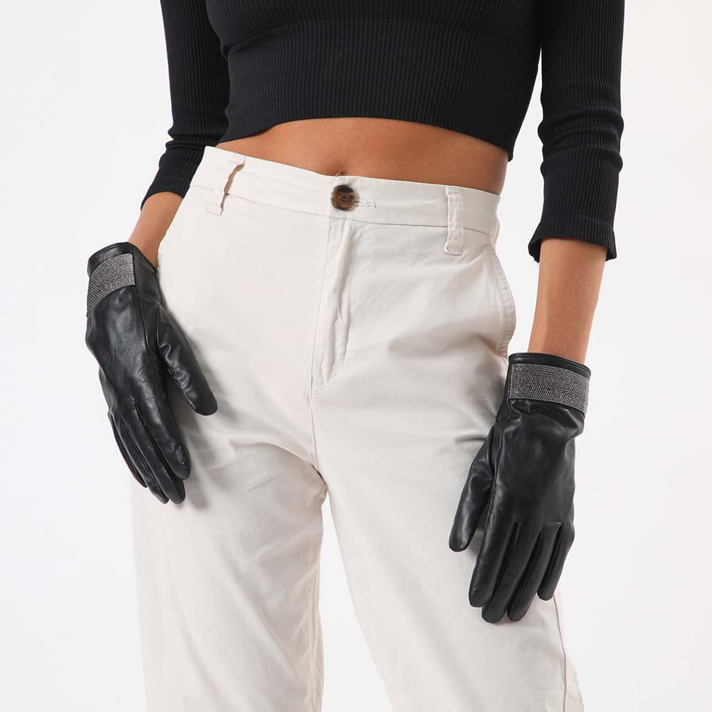 Guante Chains Negro Humana