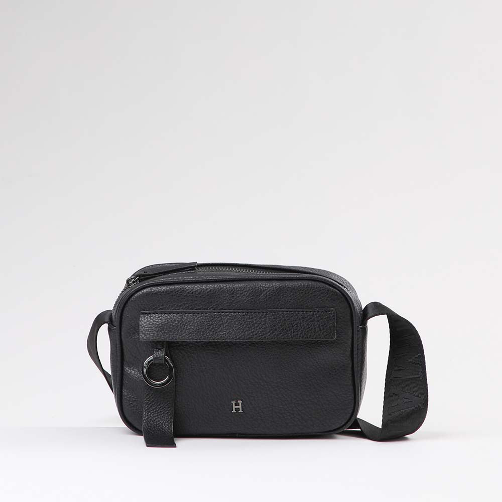 Cartera Cruzada Negra Humana