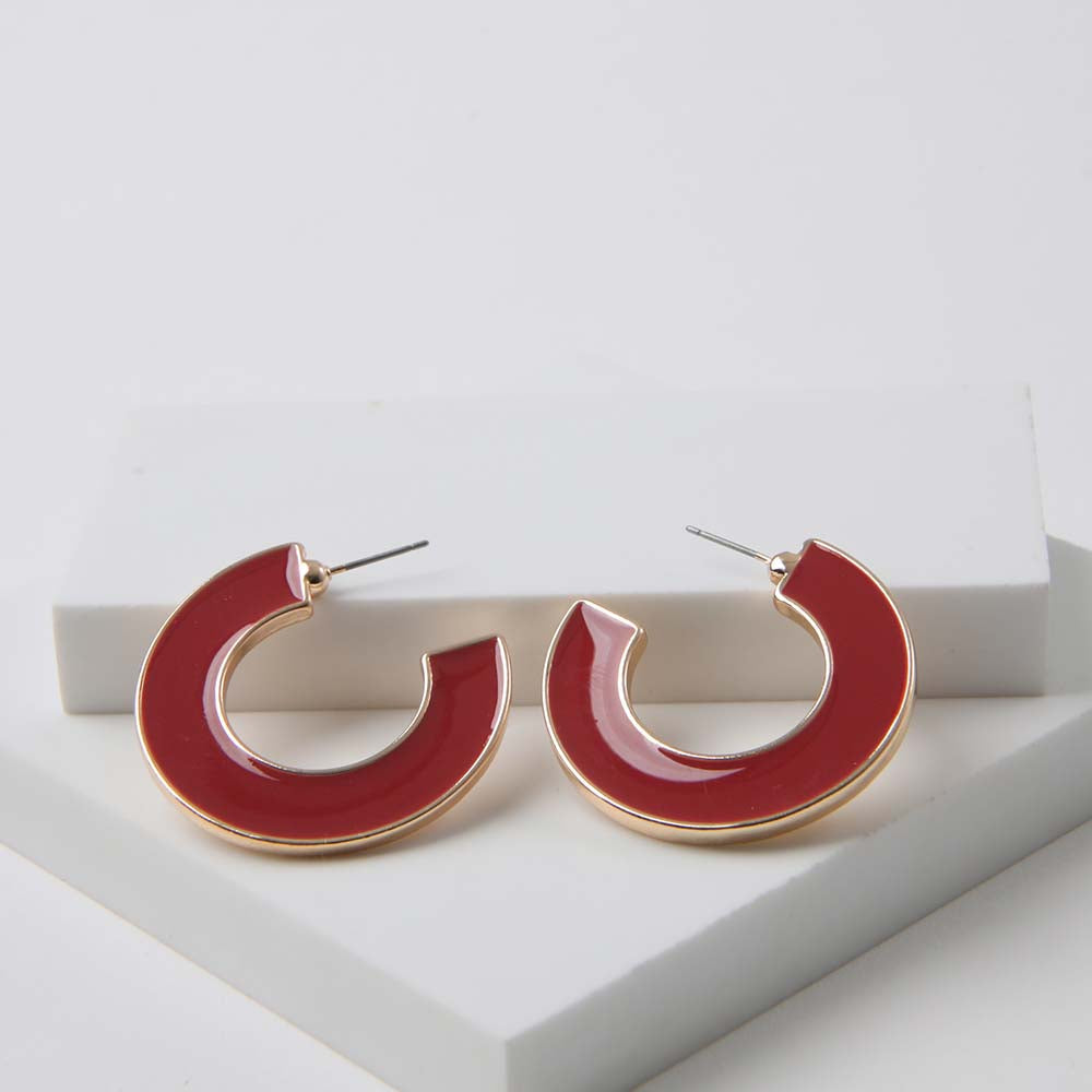 Aros Argolla Trieste Rojo Tatienne