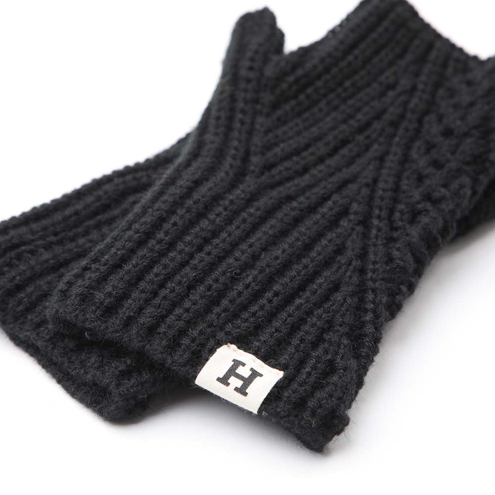 Guante Trenza Negro Humana
