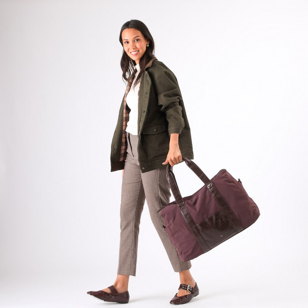 Cartera Tote Hazel Café Humana