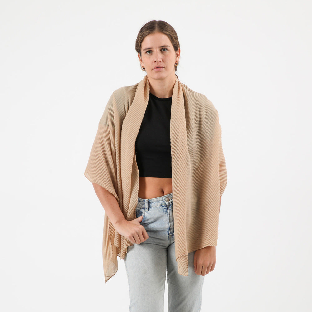 Pañuelo Liso Camelia Beige i-D