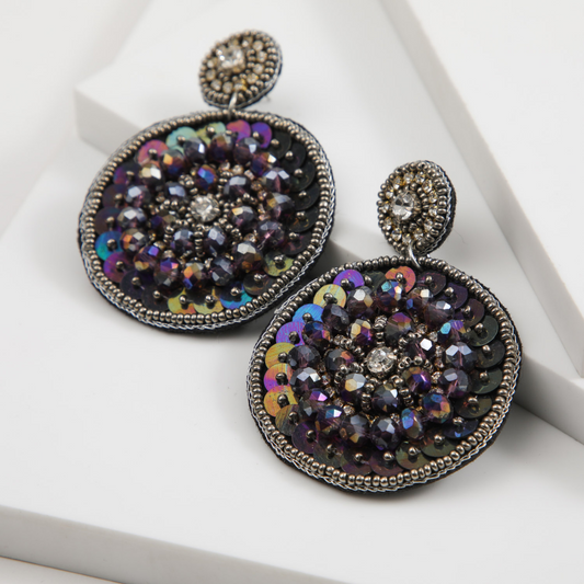 Aros Largo Circunferencias Azul Humana