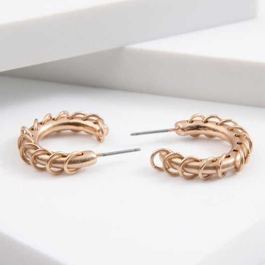 Aros Argolla Multi Dorado Humana