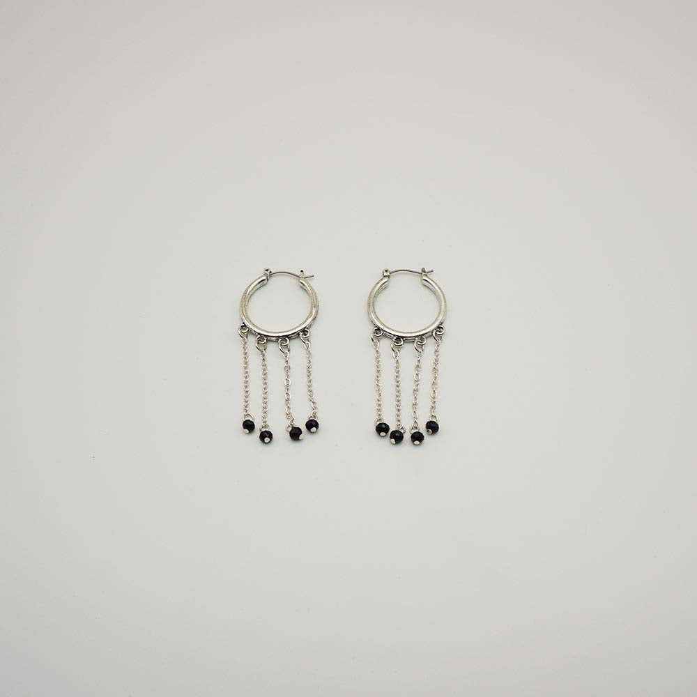 Aros Argollas Isa Plateado Tatienne