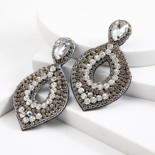 Aros Fiesta Espiga Plateado Humana