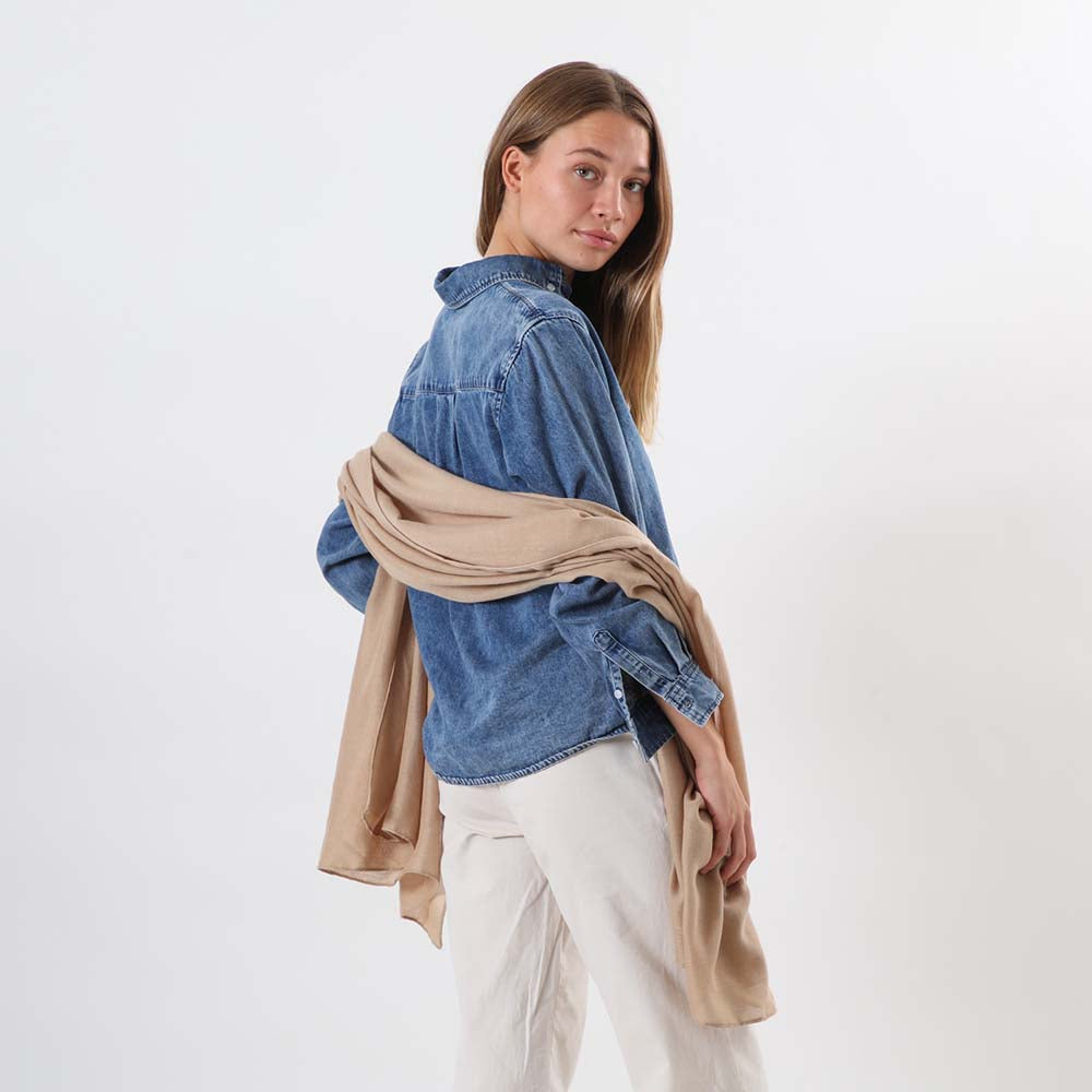 Pañuelo Liso Antibes Café Tatienne