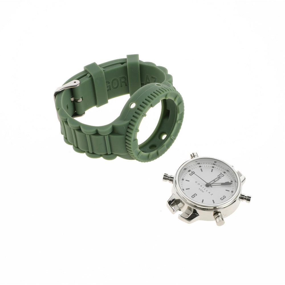 Reloj Sport Verde Análogo Gorillaz