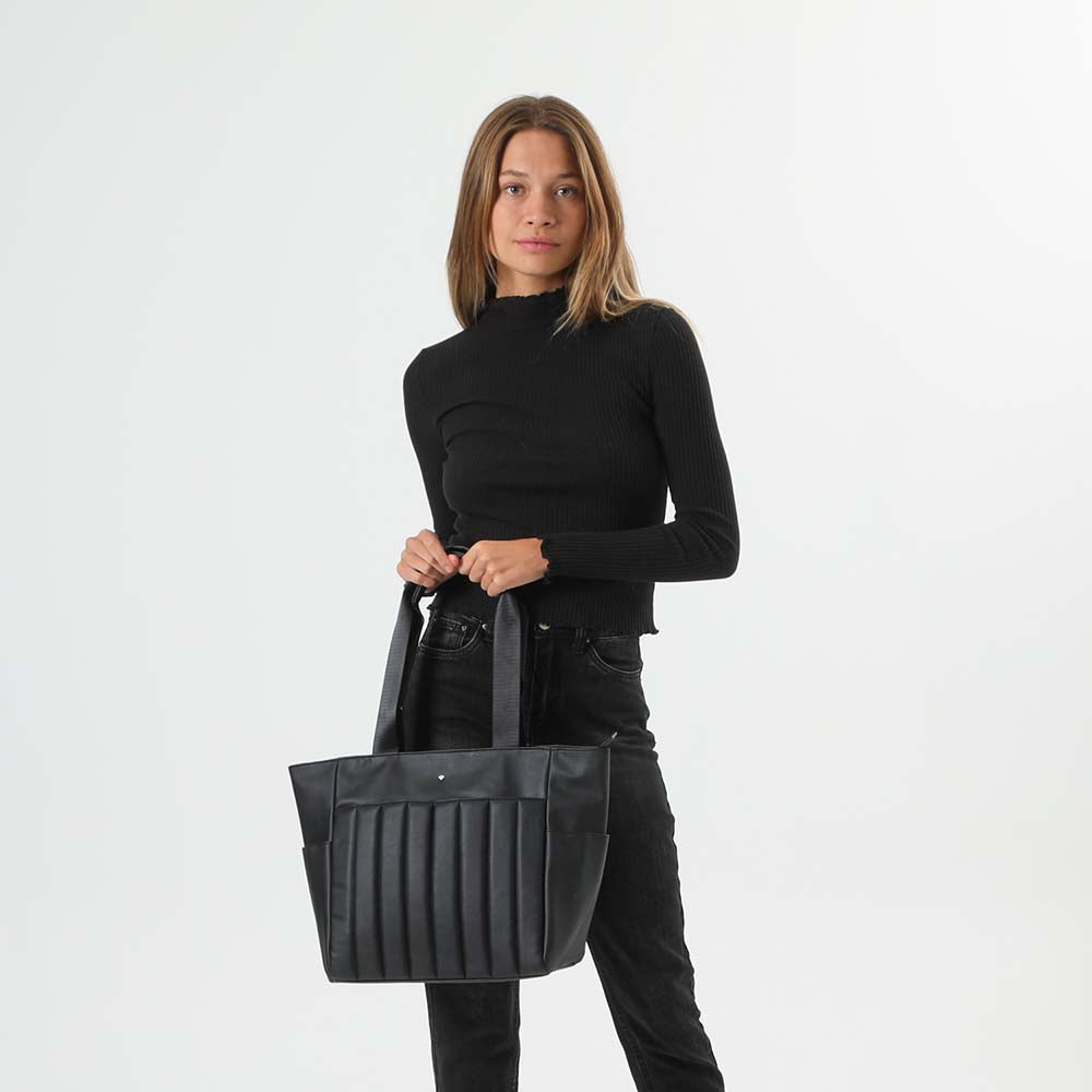 Cartera Hombro Olympia Negro i-D