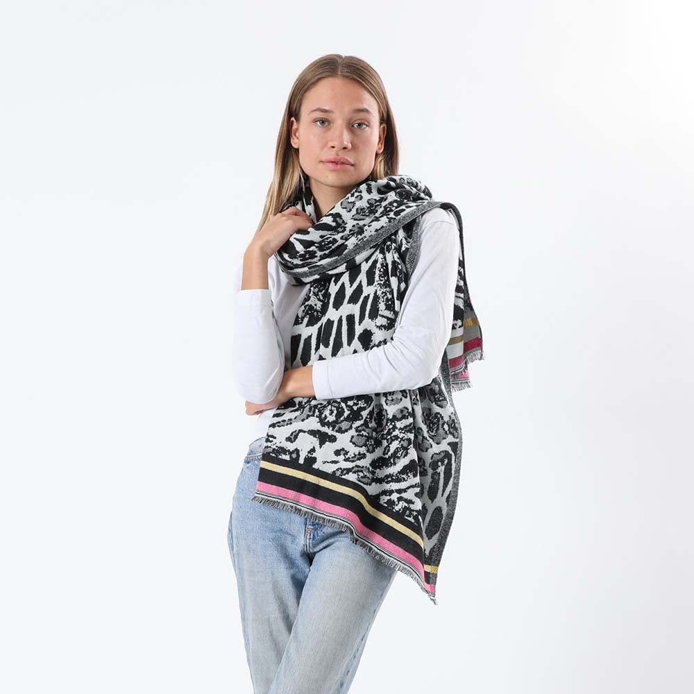 Pañuelo Jacquard Vicar 3171 Negro Humana