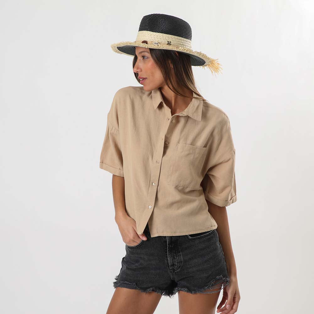 Sombrero Copa Negro Humana