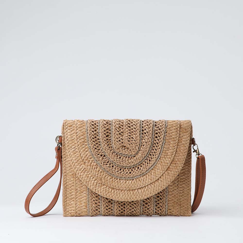 Cartera Cruzada Costal Café Humana