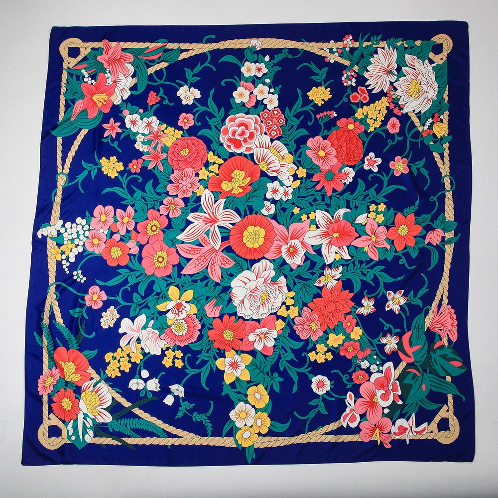Pañuelo Bandana Maxi Leo Azul Humana