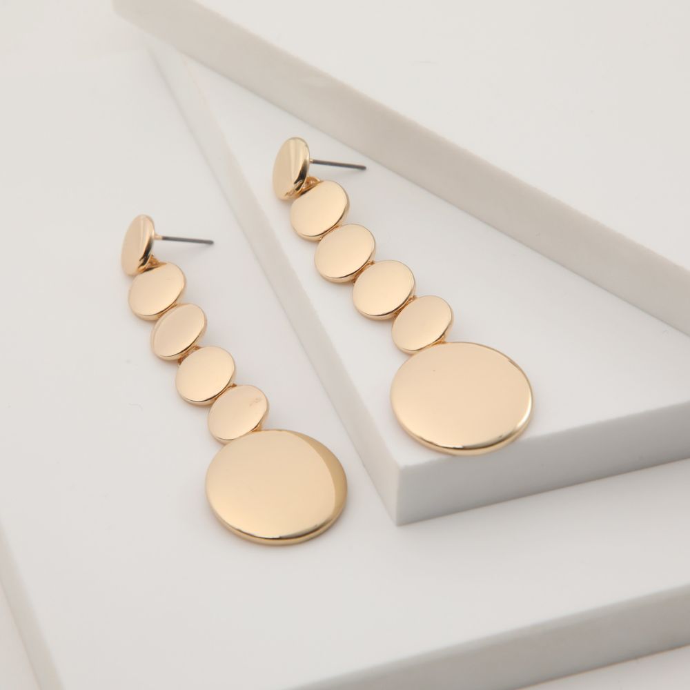 Aros Largo Magda Dorado i-D