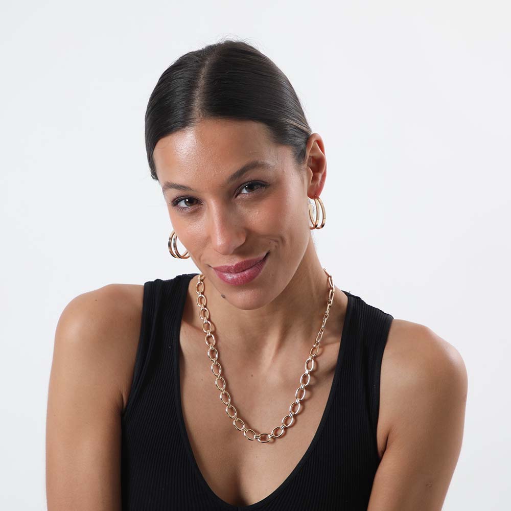 Argolla Noelle Dorado i-D