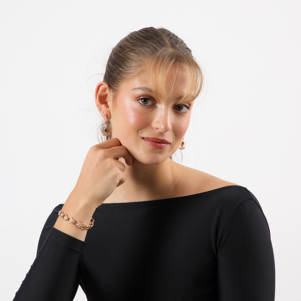 Pulsera Blanda Ada Dorado Humana