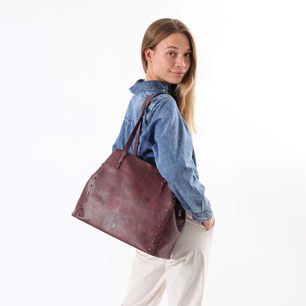 Cartera Hombro Kurt Rojo Humana