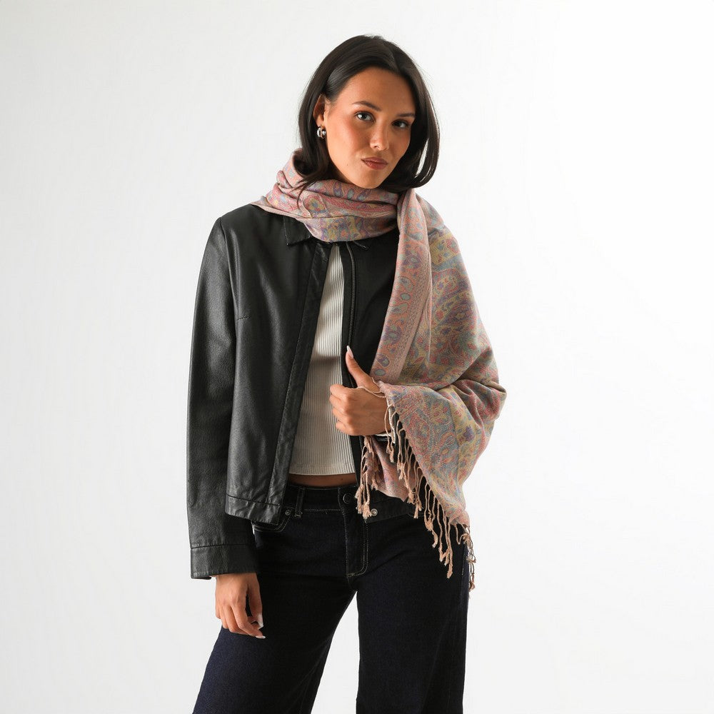 Pañuelo Jacquard Jerome Rosado Humana