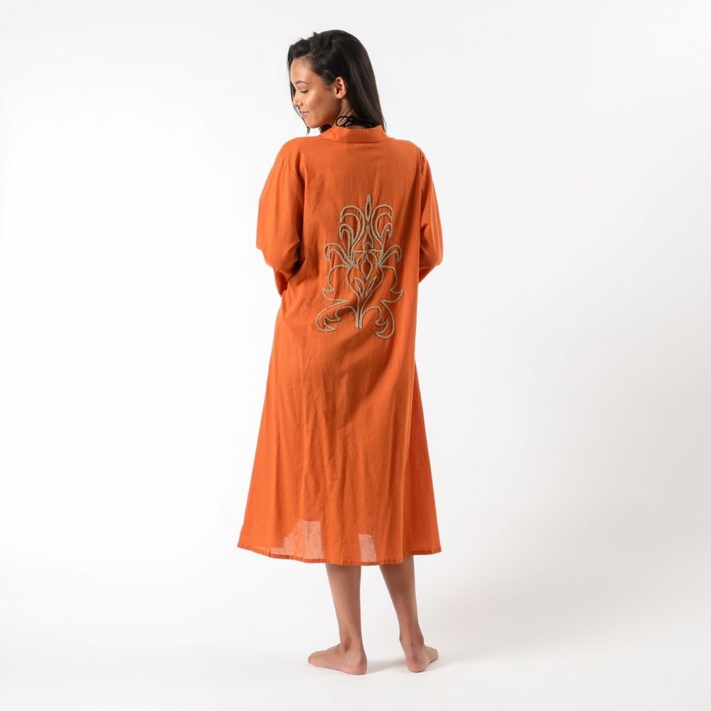 Kimono Close Delfos Orange Tatienne