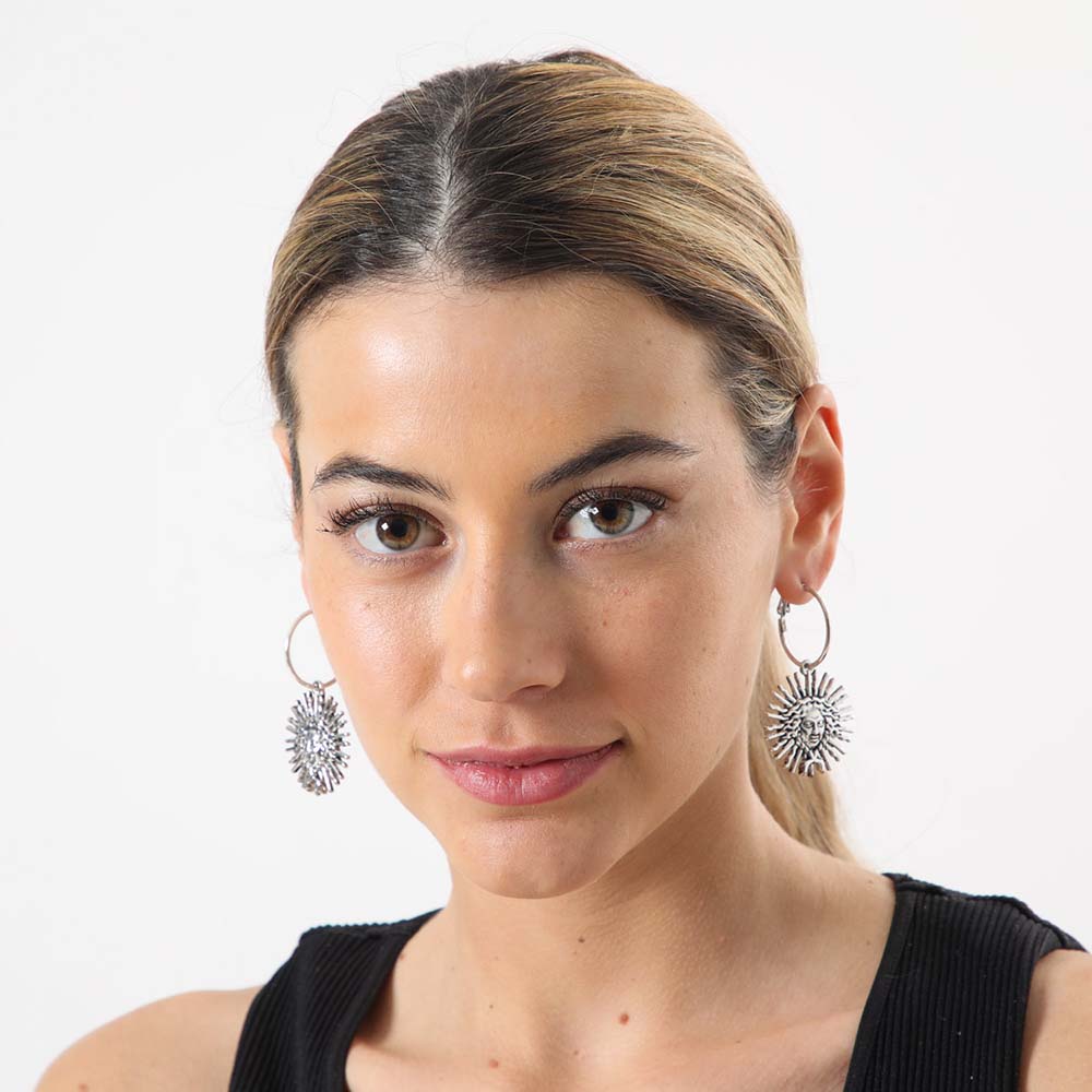 Argollas Krabi Plateadas i-D