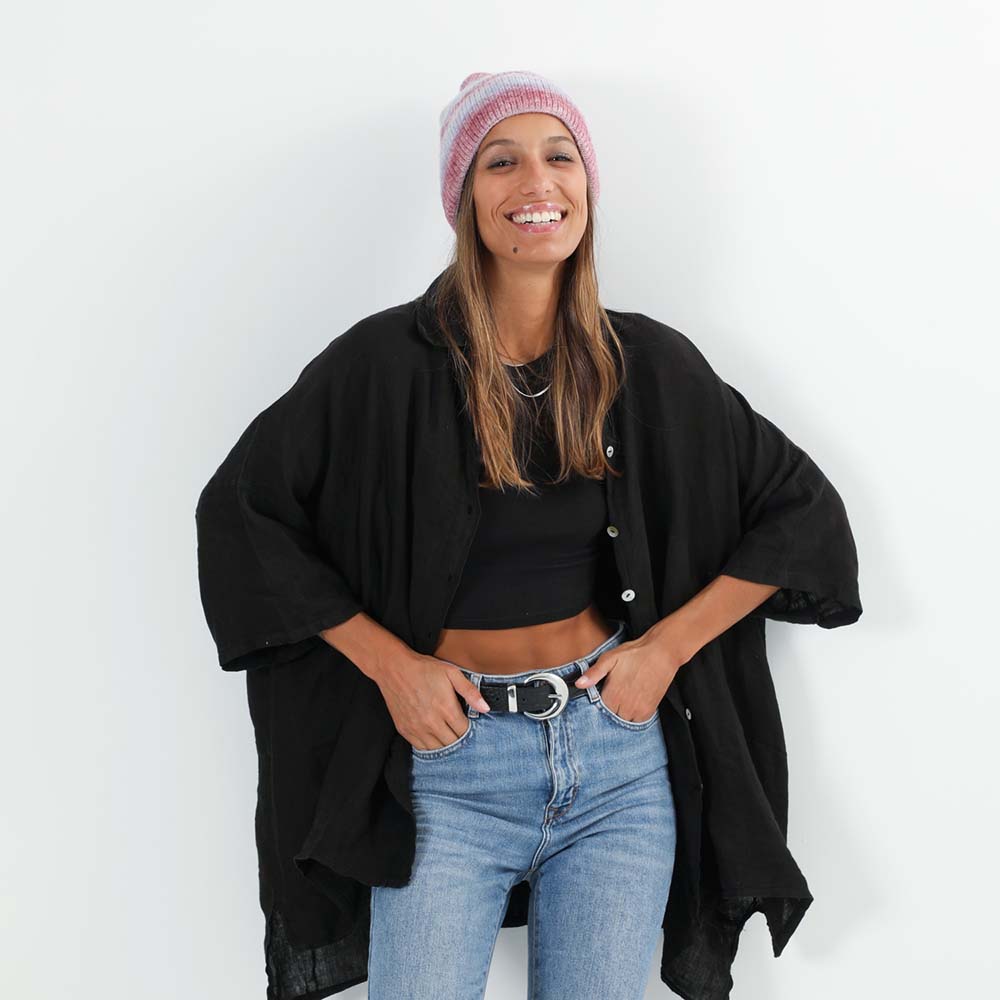 Gorro Rosado Clari i-D