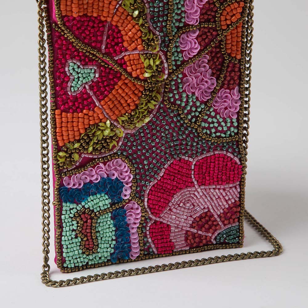 Cartera Mini Bag Mosaic Fucsia Humana