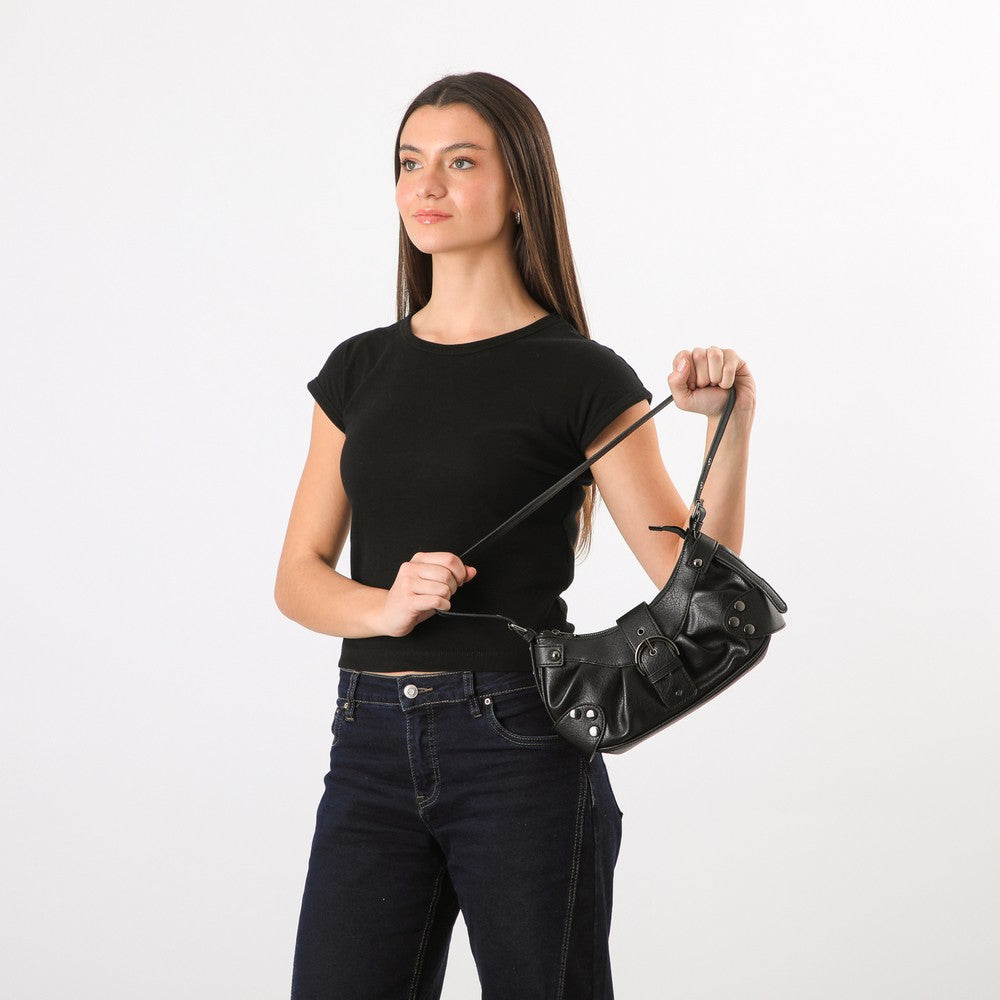 Cartera Hombro Calatea Black I-D