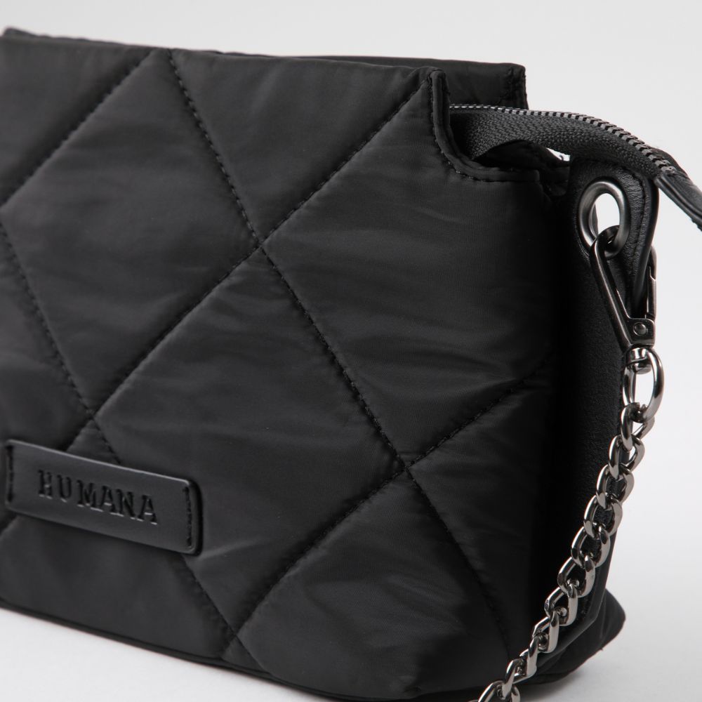 Cartera Bandolera Coco Negro Humana