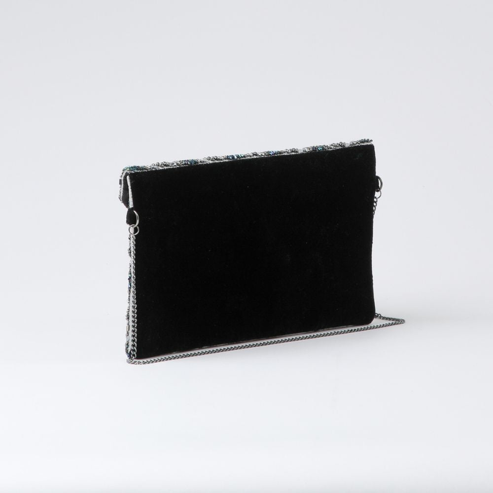 Clutch Queen Plateado Humana