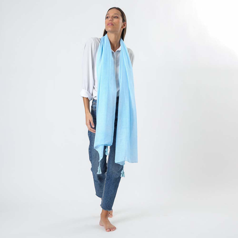 Pañuelo Liso Pascuala Celeste Tatienne