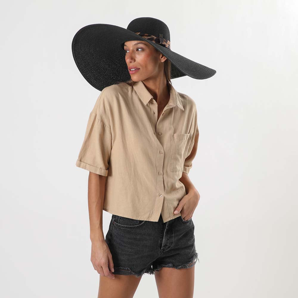 Sombrero Serpis Negro Humana