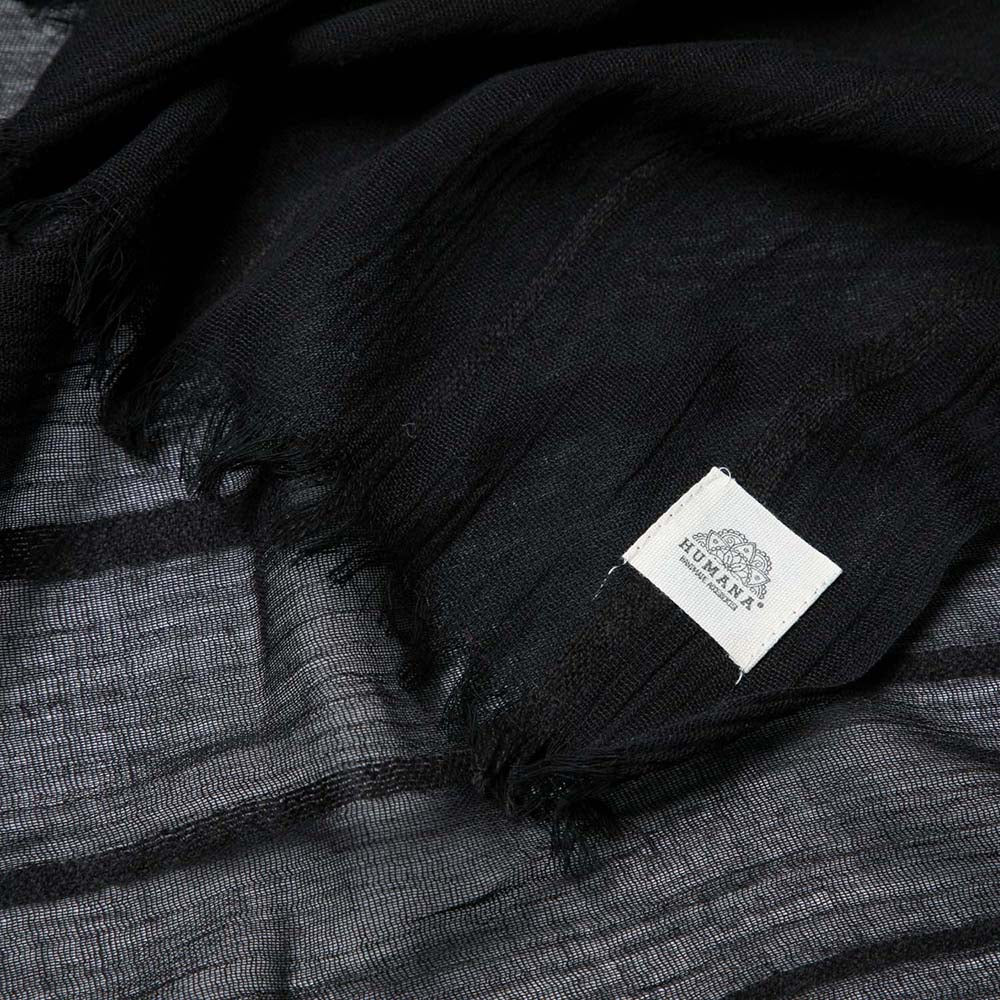 Pañuelo Liso Wolf Negro Humana