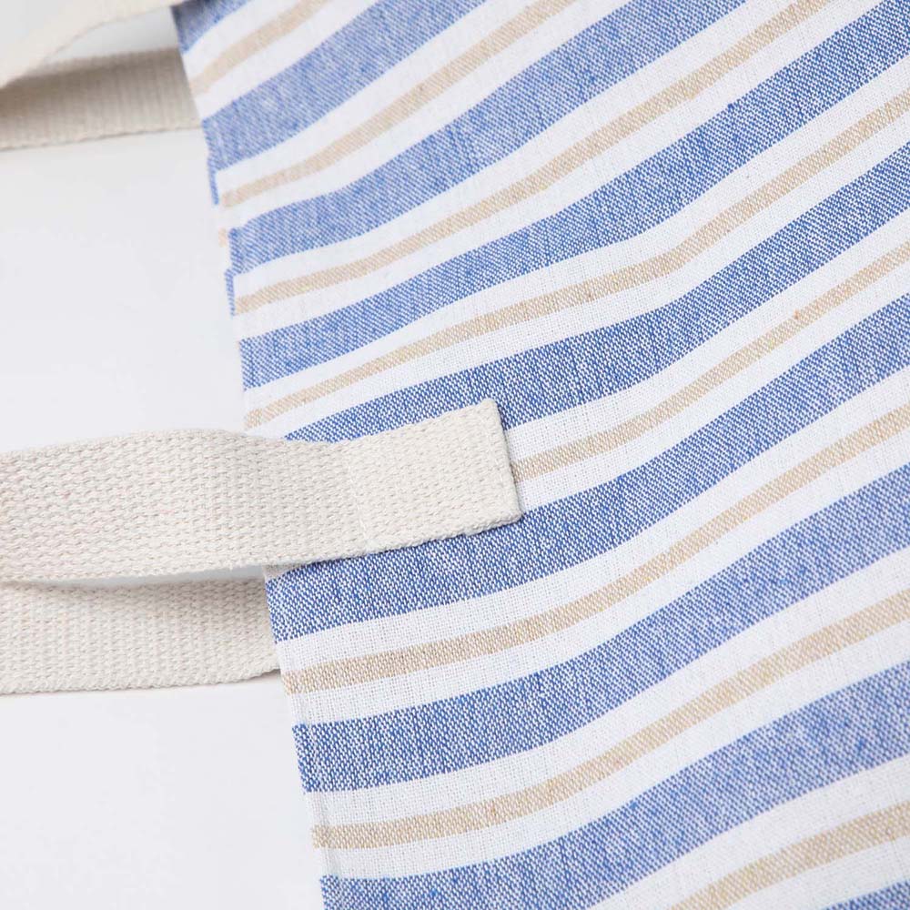 Cartera Hombro Stripes Azul i-D