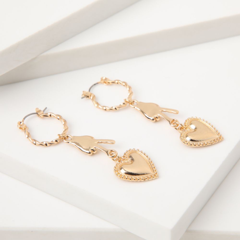 Aros Argolla Vacay Charms 16 Dorado i-D