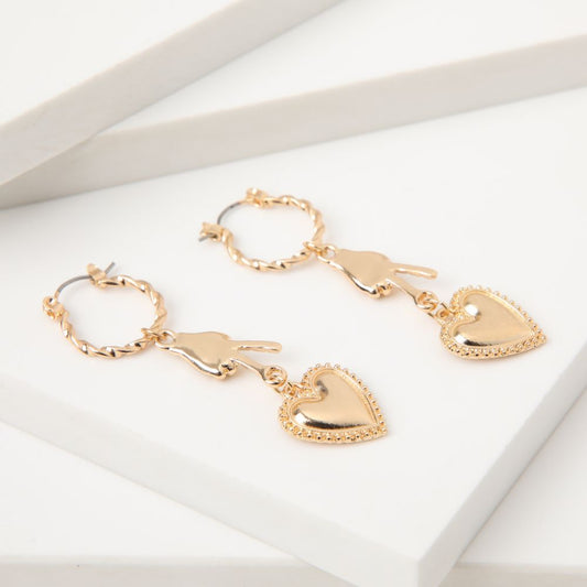 Aros Argolla Vacay Charms 16 Dorado i-D