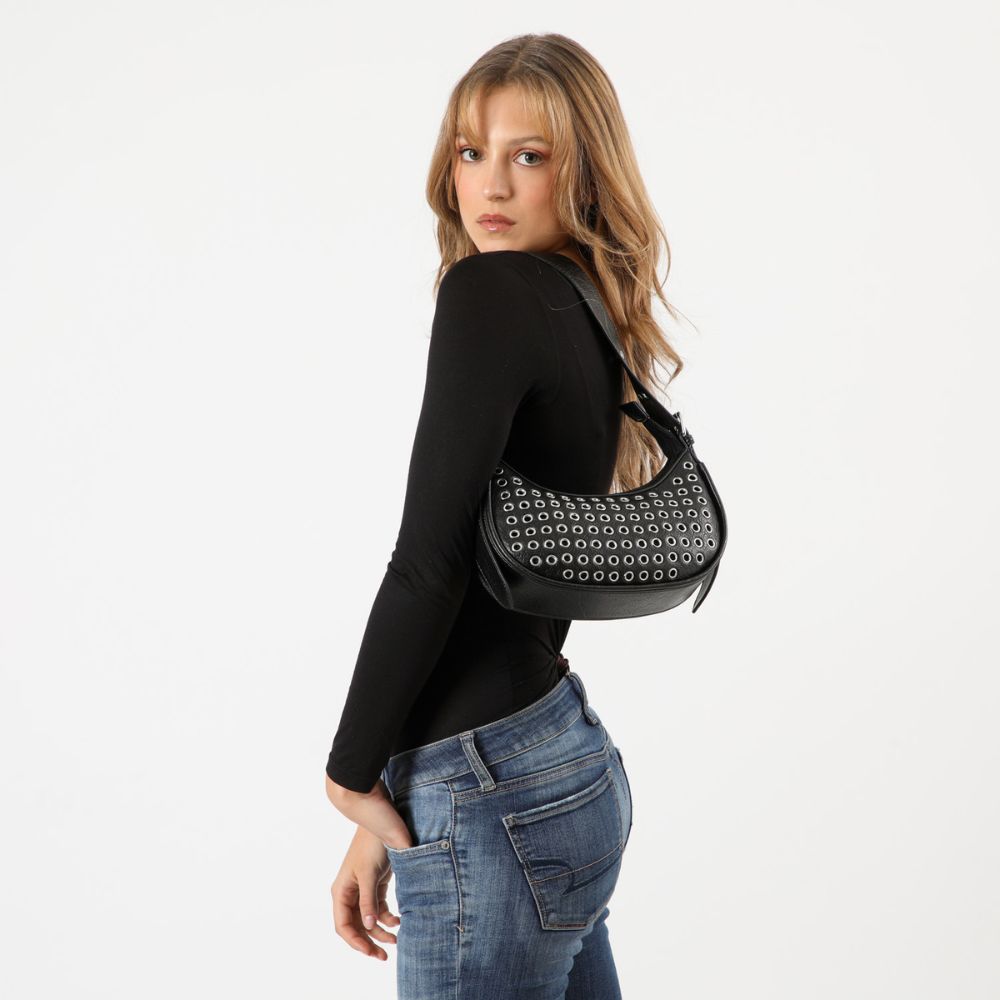 Cartera Hombro Amelie Negro I-D