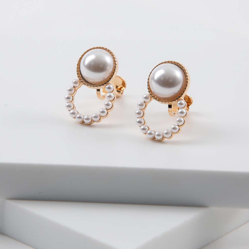 Aros Clip Bernarda Dorado i-D