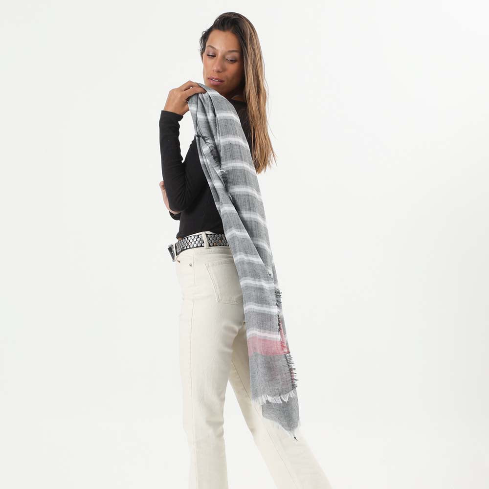 Pañuelo Liso Gris Oggi Humana