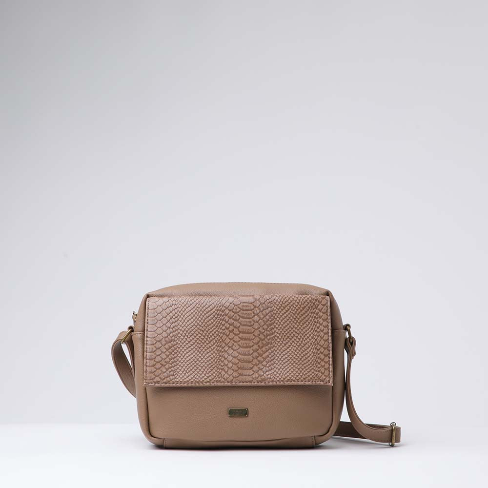 Cartera Cruzada Lunar Café Tatienne