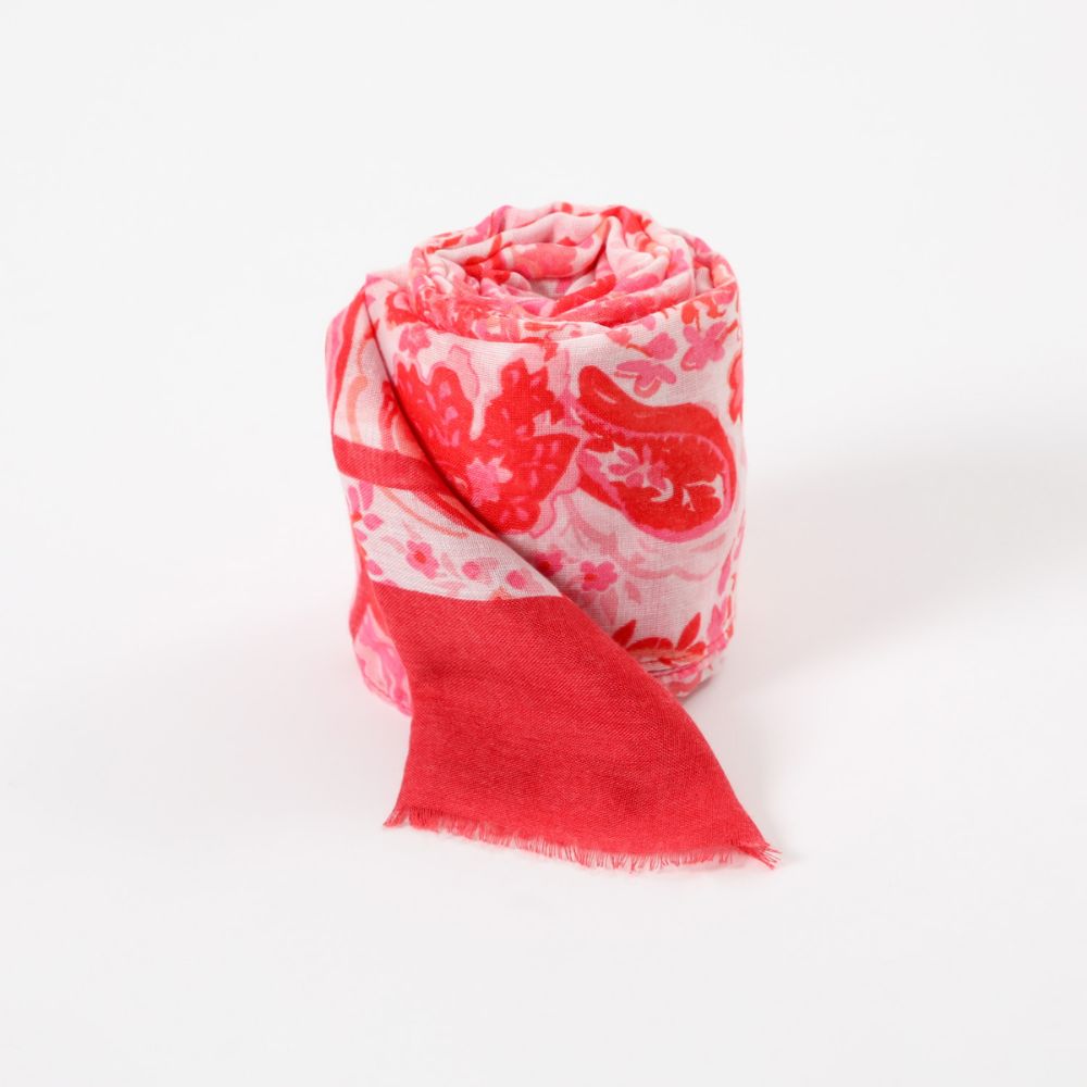 Pañuelo Estampado Kiri Rojo i-D