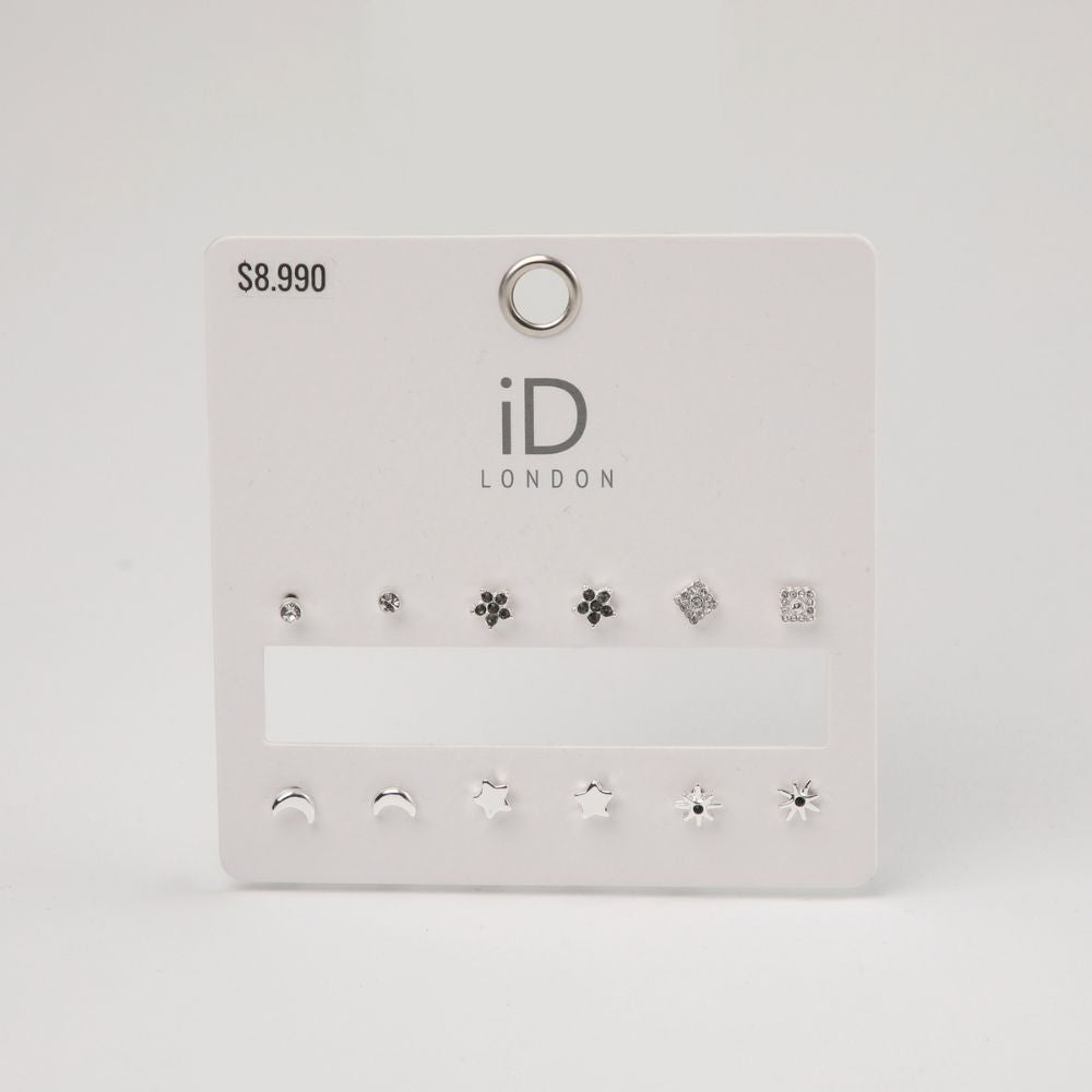 Aros Set Petra Plateado i-D
