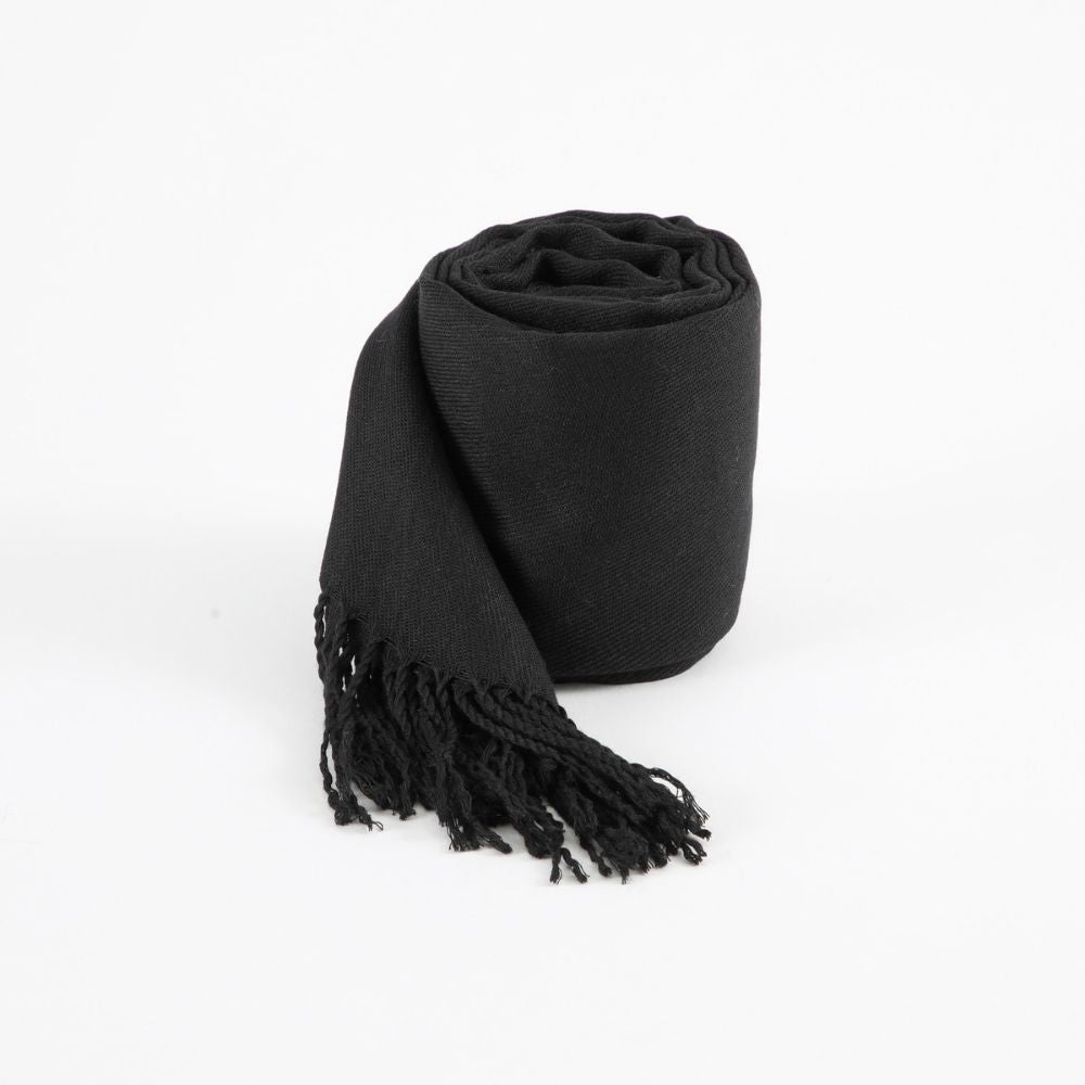 Pañuelo Liso Amelia Negro Humana