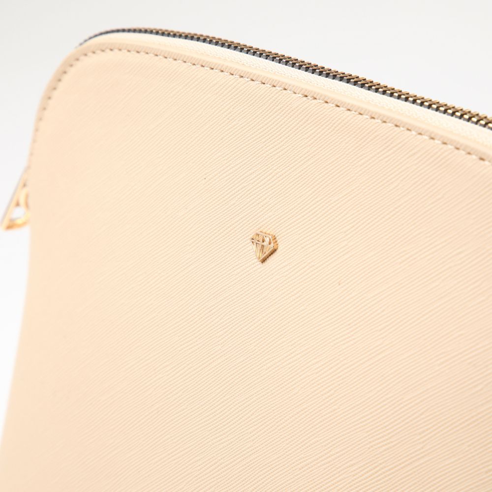 Cartera Bandolera Genova Beige i-D