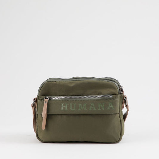 Cartera Bandolera Cosi Nylon Verde Humana