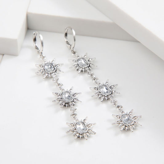 Aros Argolla Sun Plateado Humana