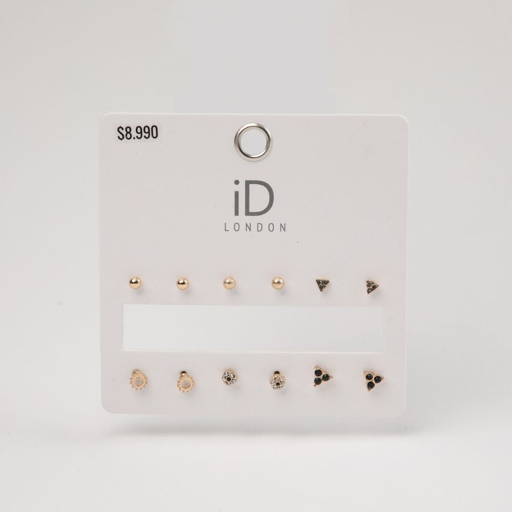 Aros Set Nadia Dorado i-D