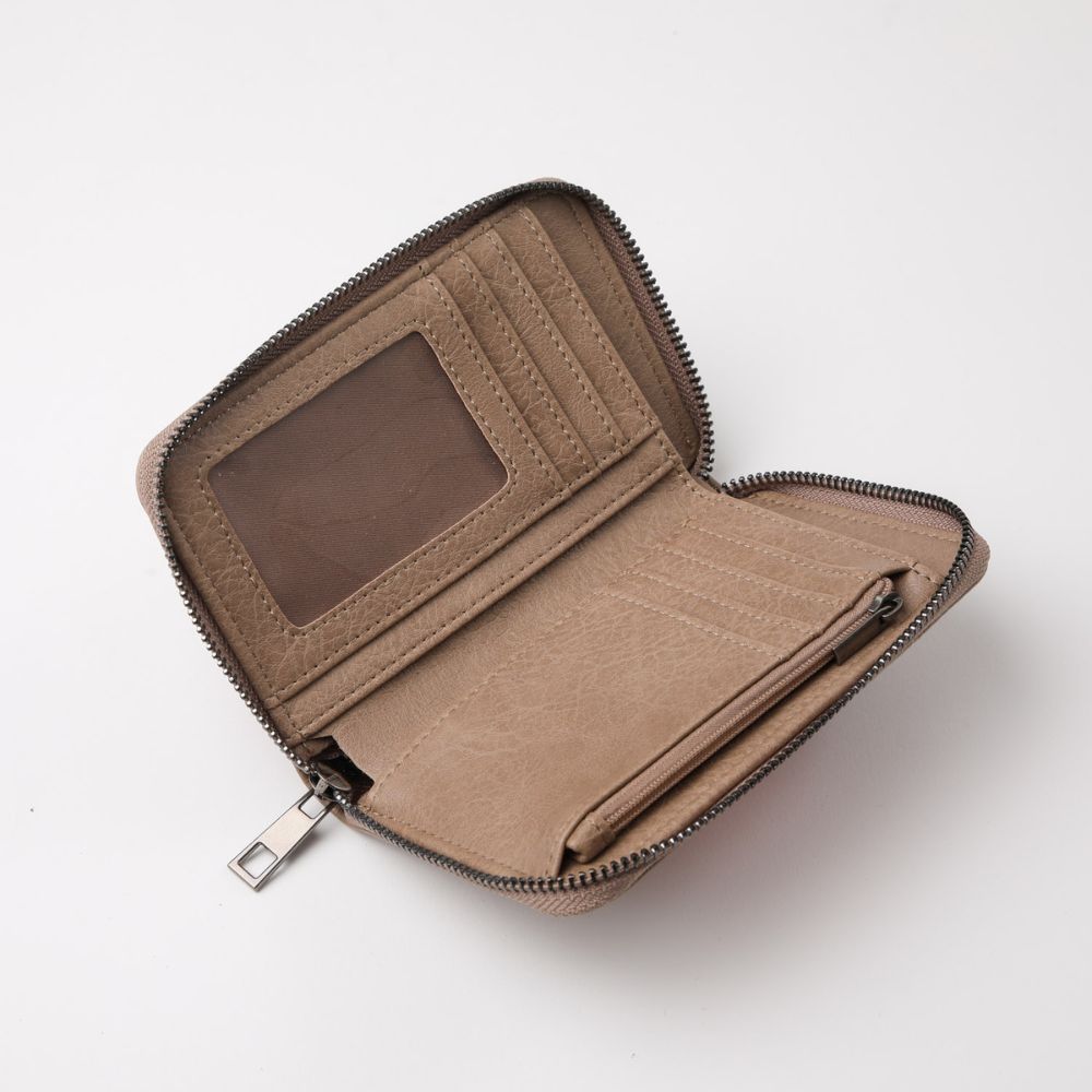 Billetera Chica Vision Beige Humana